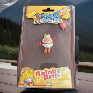 New World's Smallest Rainbow Brite Twink Doll 2.5" Minifigure 40 Yr Anniversary